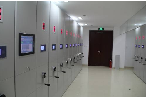 智能手搖檔案密集柜 智能手搖檔案密集柜